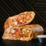 Crispy BBQ Csirkés burrito