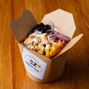 Prémium gyros box csepel, Ez burger